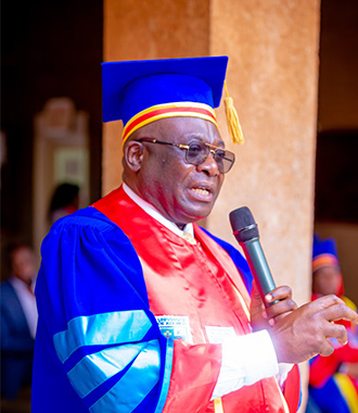 Pr Yvon Mwengwe Muhongo, Recteur de l’Université de Kolwezi