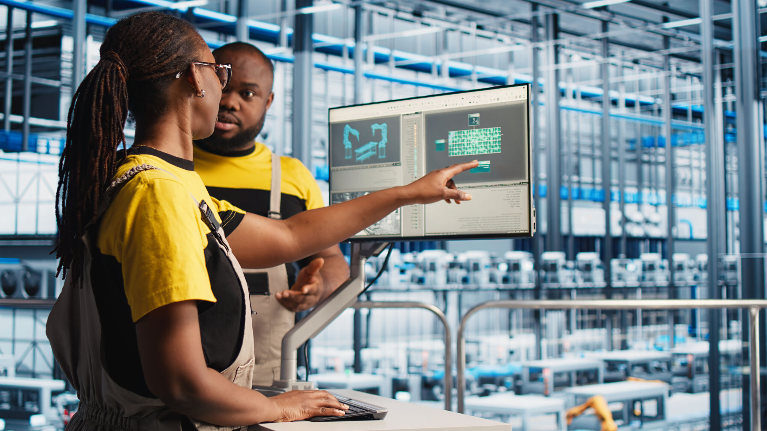 Robotique industrielle et maintenance — Illustration du site HEMI